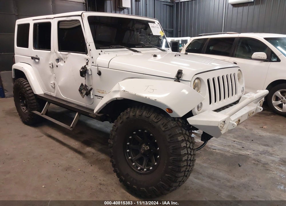 2015 JEEP WRANGLER UNLIMITED SAHARA VIN: 1C4BJWEG3FL537516
