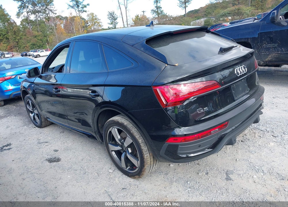 2023 AUDI Q5 SPORTBACK PRESTIGE 45 TFSI S LINE QUATTRO S TRONIC VIN: WA16AAFY7P2035265
