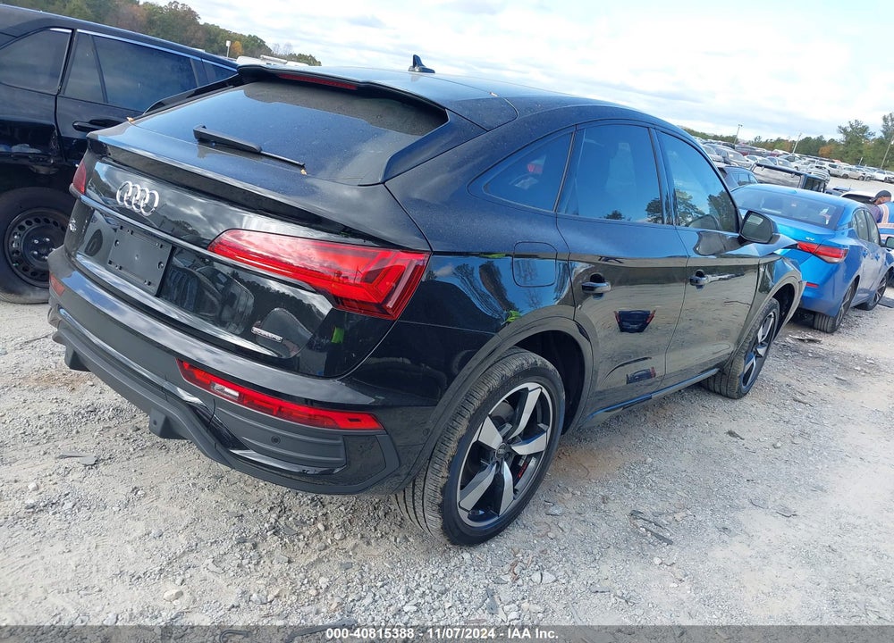 2023 AUDI Q5 SPORTBACK PRESTIGE 45 TFSI S LINE QUATTRO S TRONIC VIN: WA16AAFY7P2035265