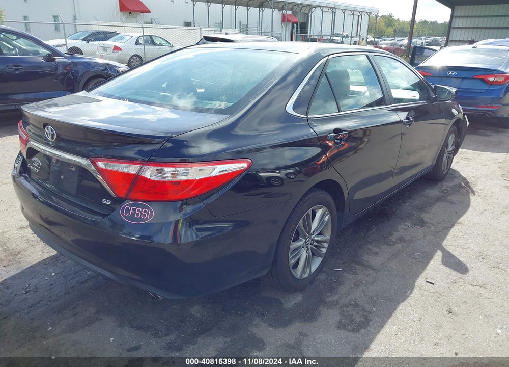 2016 TOYOTA CAMRY SE VIN: 4T1BF1FK0GU266591