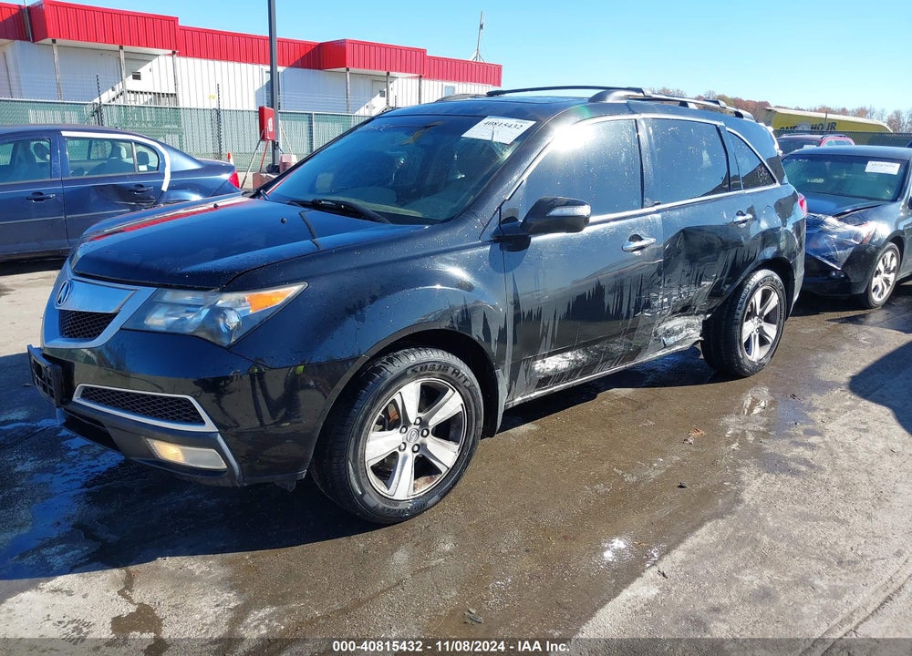 2010 ACURA MDX TECHNOLOGY PACKAGE VIN: 2HNYD2H6XAH500444
