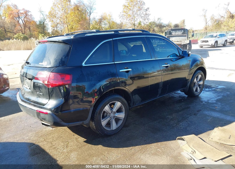2010 ACURA MDX TECHNOLOGY PACKAGE VIN: 2HNYD2H6XAH500444