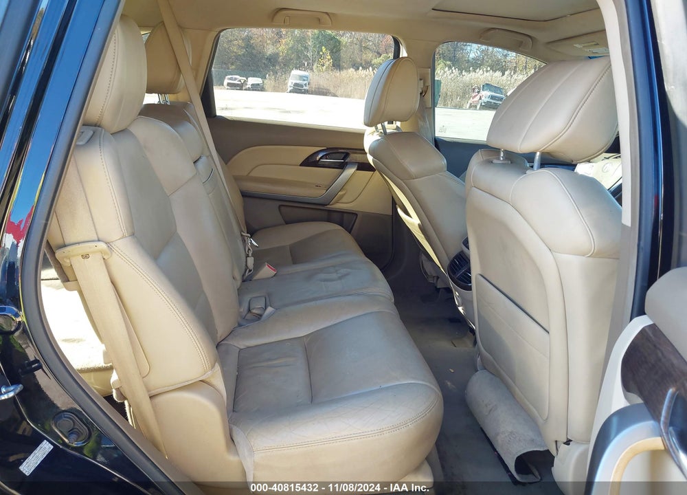 2010 ACURA MDX TECHNOLOGY PACKAGE VIN: 2HNYD2H6XAH500444