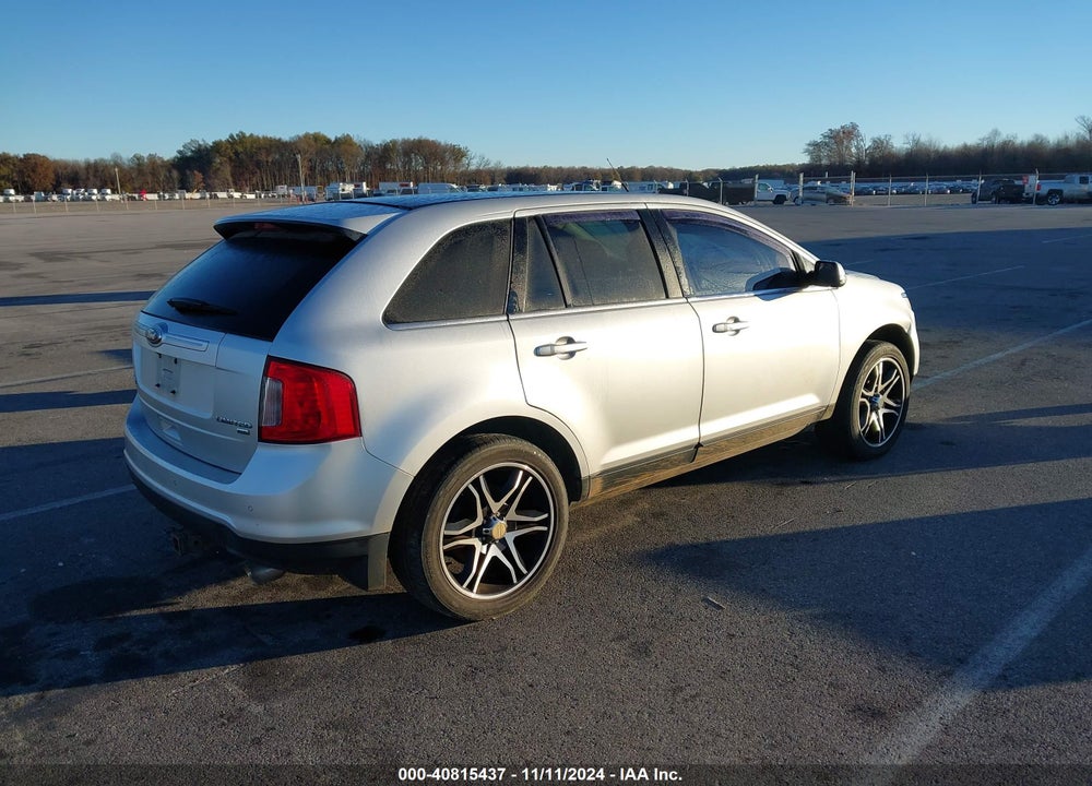 2013 FORD EDGE LIMITED VIN: 2FMDK4KC7DBC01923