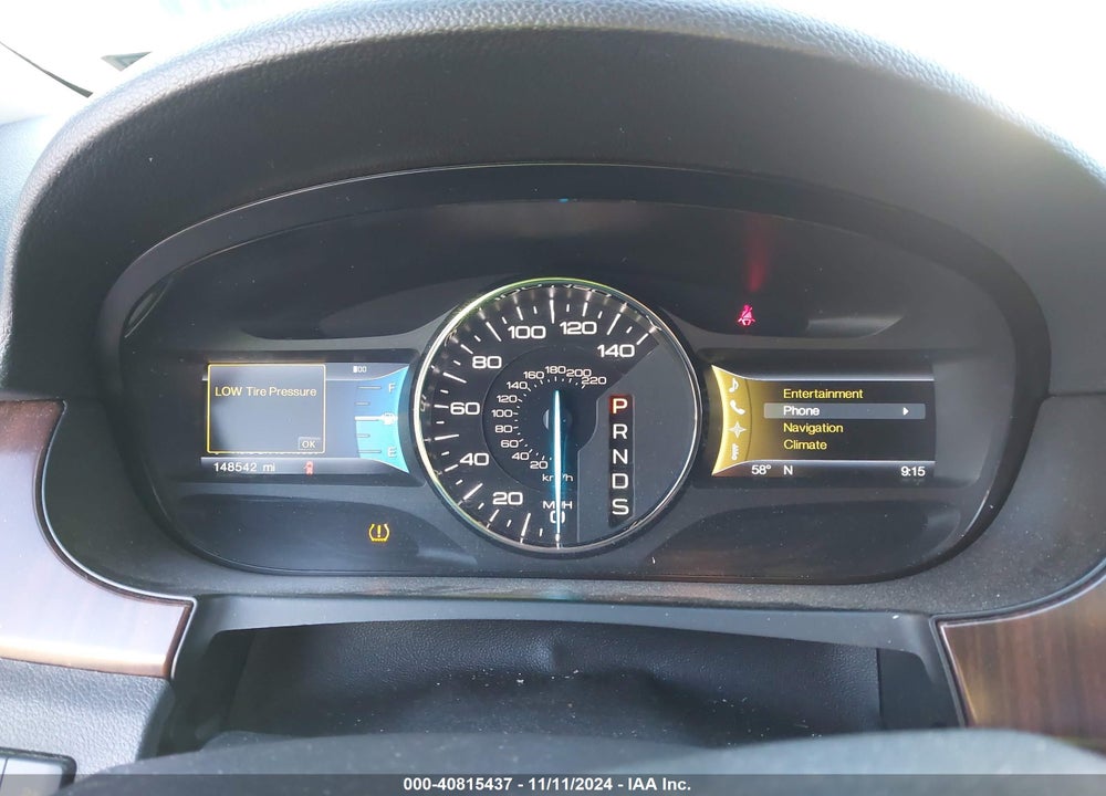 2013 FORD EDGE LIMITED VIN: 2FMDK4KC7DBC01923