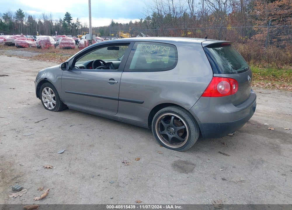 2007 VOLKSWAGEN RABBIT 2-DOOR VIN: WVWBS71K67W237059