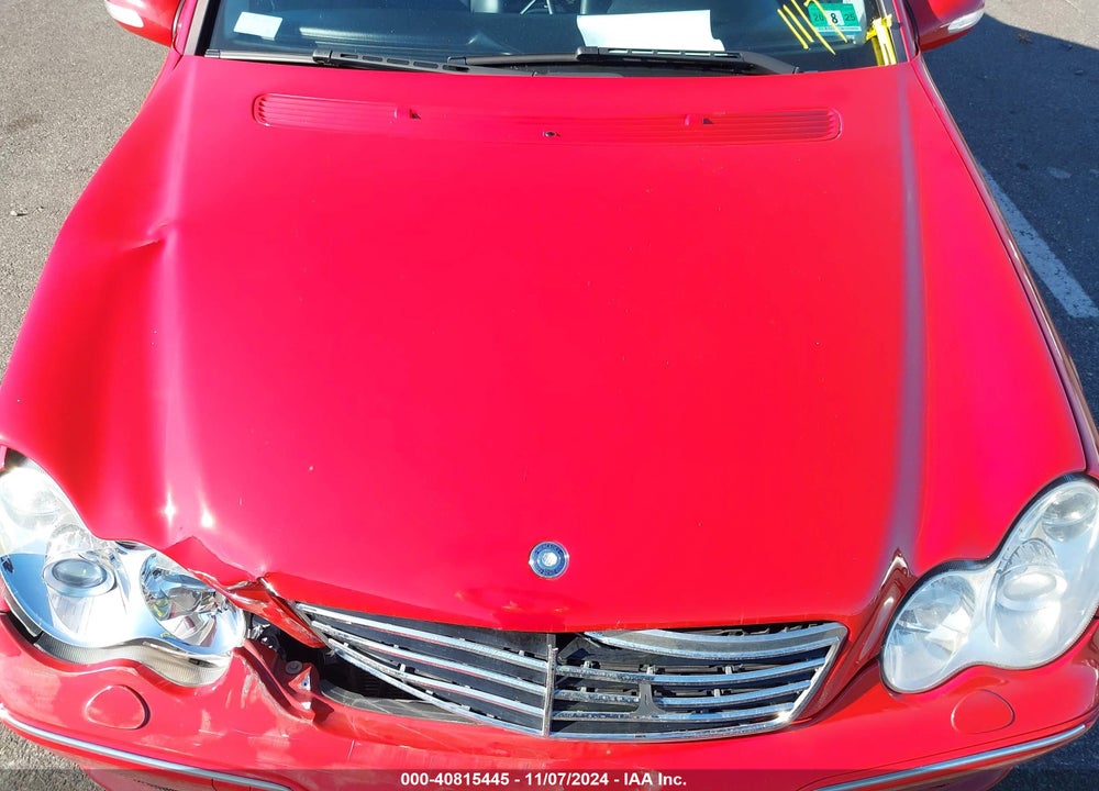 2007 MERCEDES-BENZ C 230 SPORT VIN: WDBRF52H87F856786