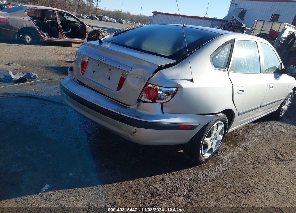 2006 HYUNDAI ELANTRA GLS/GT VIN: KMHDN56DX6U201508
