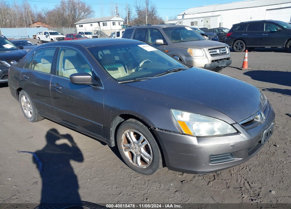 2007 HONDA ACCORD 2.4 EX VIN: 1HGCM567X7A115262