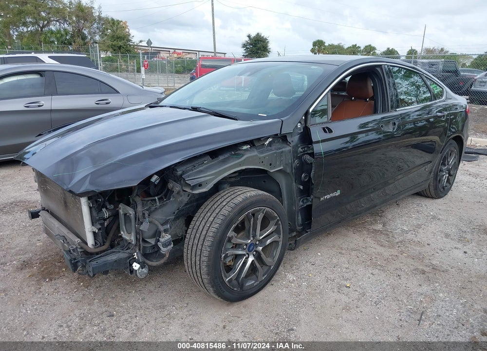 2019 FORD FUSION HYBRID TITANIUM VIN: 3FA6P0RU9KR200301