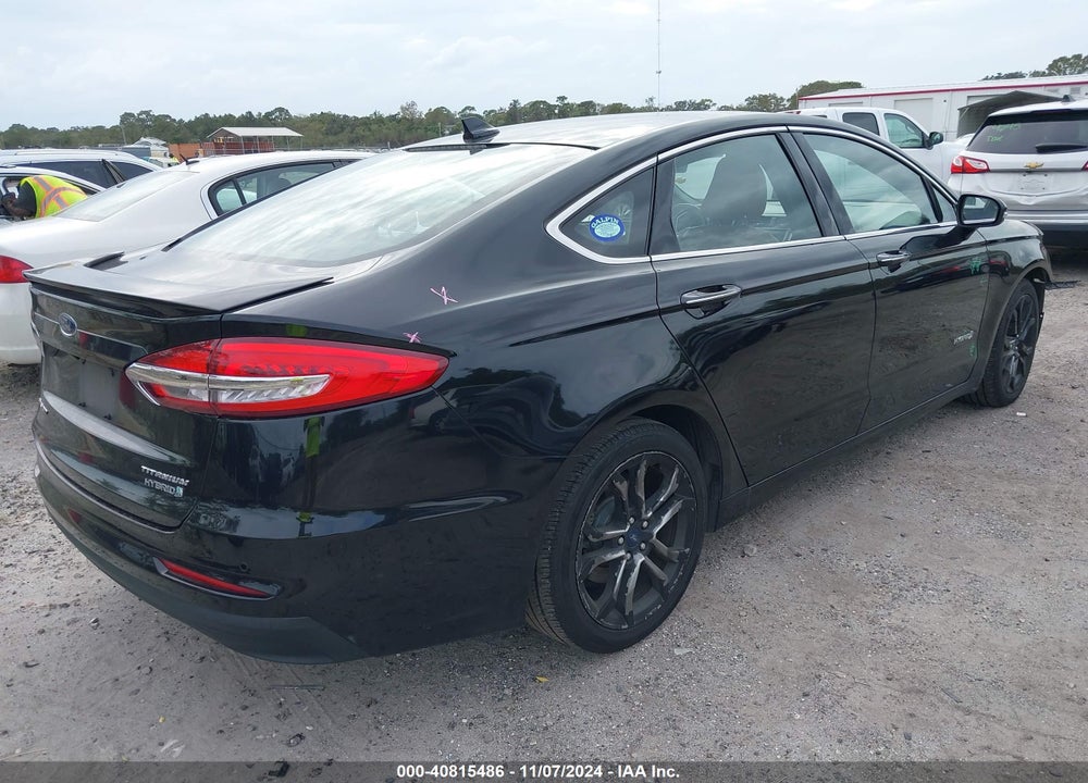 2019 FORD FUSION HYBRID TITANIUM VIN: 3FA6P0RU9KR200301