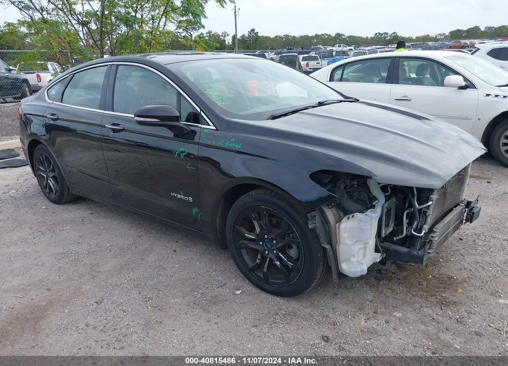 2019 FORD FUSION HYBRID TITANIUM VIN: 3FA6P0RU9KR200301