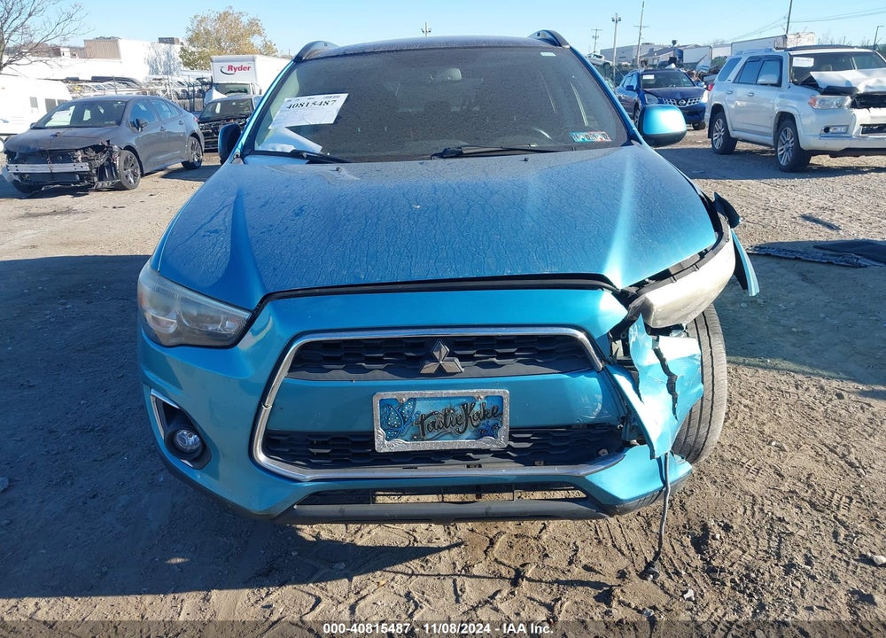 2013 MITSUBISHI OUTLANDER SPORT SE VIN: 4A4AR4AUXDE000088