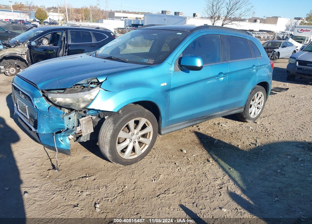 2013 MITSUBISHI OUTLANDER SPORT SE VIN: 4A4AR4AUXDE000088