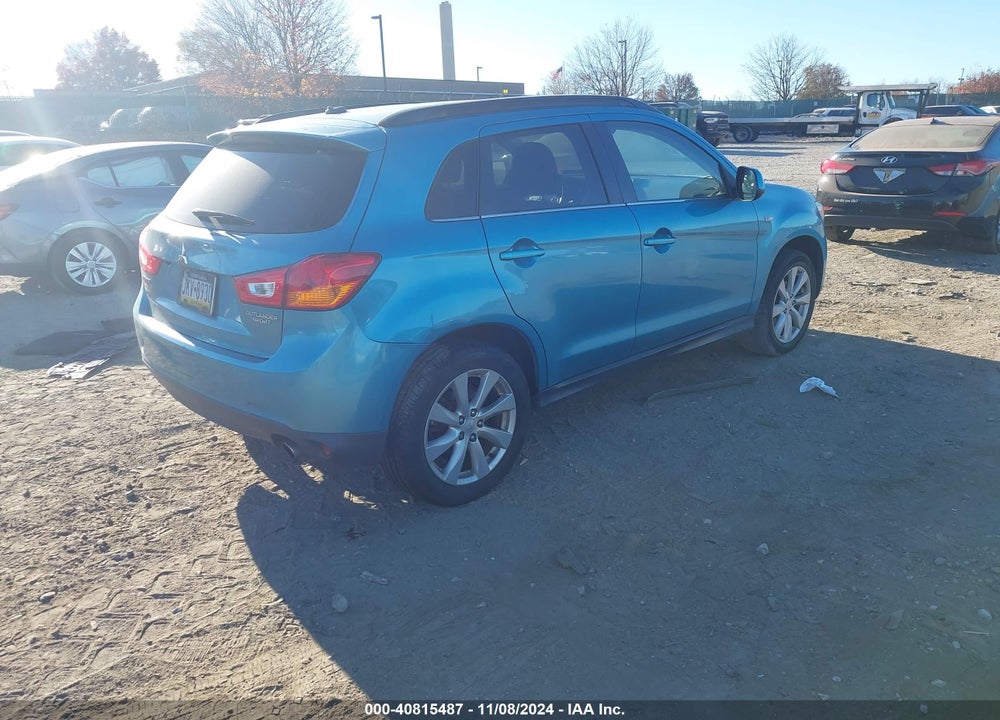 2013 MITSUBISHI OUTLANDER SPORT SE VIN: 4A4AR4AUXDE000088