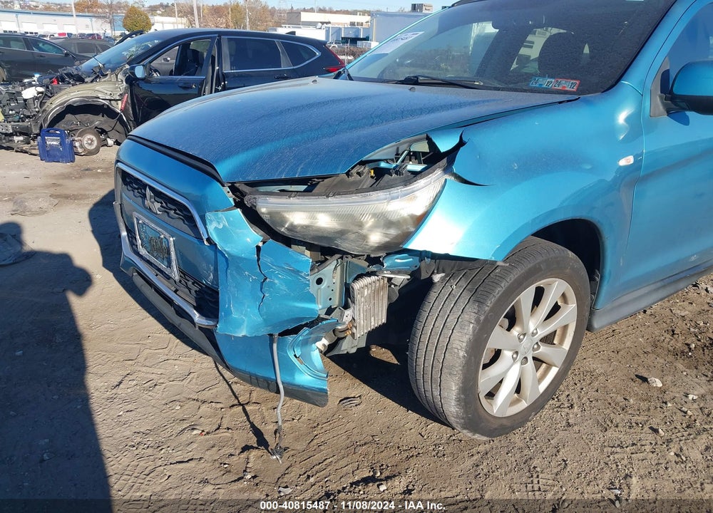 2013 MITSUBISHI OUTLANDER SPORT SE VIN: 4A4AR4AUXDE000088