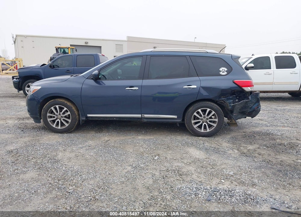 2015 NISSAN PATHFINDER SL VIN: 5N1AR2MN3FC664422