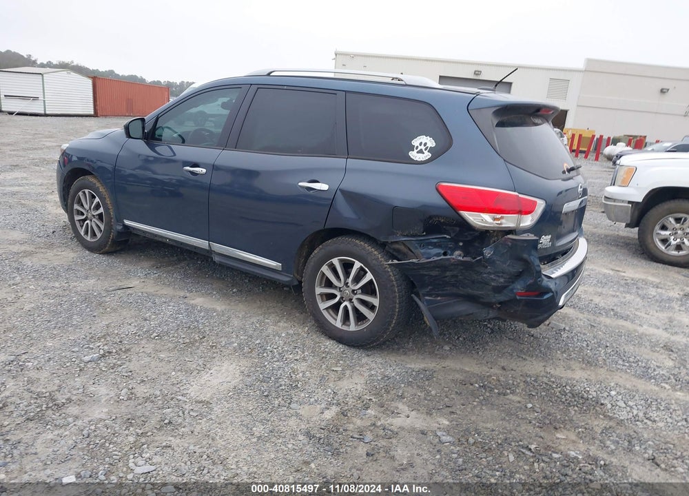 2015 NISSAN PATHFINDER SL VIN: 5N1AR2MN3FC664422