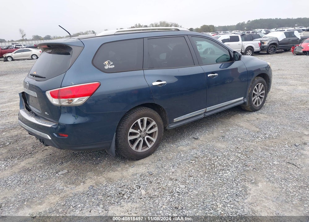 2015 NISSAN PATHFINDER SL VIN: 5N1AR2MN3FC664422