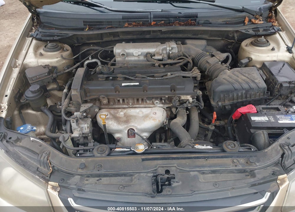 2009 KIA SPECTRA EX VIN: KNAFE221X95656300