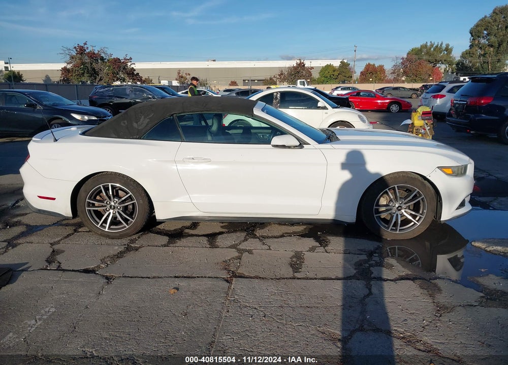 2016 FORD MUSTANG ECOBOOST PREMIUM VIN: 1FATP8UH5G5280749
