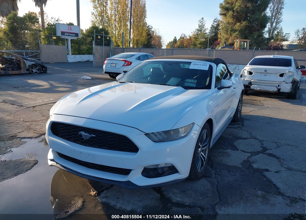 2016 FORD MUSTANG ECOBOOST PREMIUM VIN: 1FATP8UH5G5280749