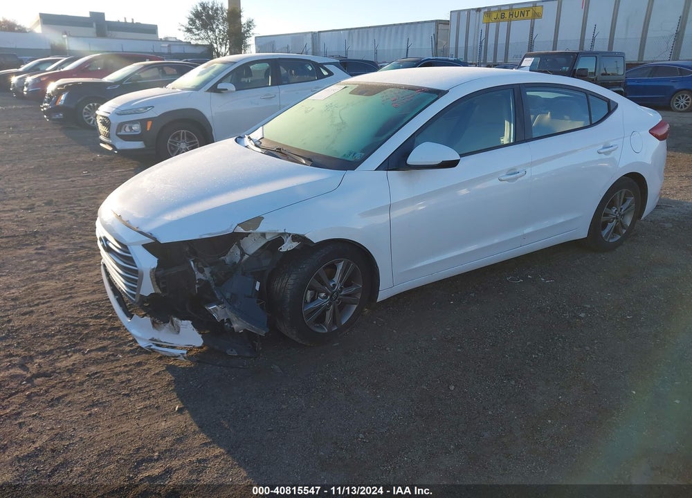 2018 HYUNDAI ELANTRA SEL VIN: 5NPD84LF6JH263969
