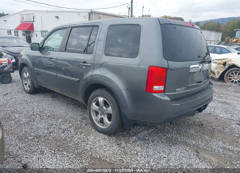 2012 HONDA PILOT EX-L VIN: 5FNYF3H51CB010044