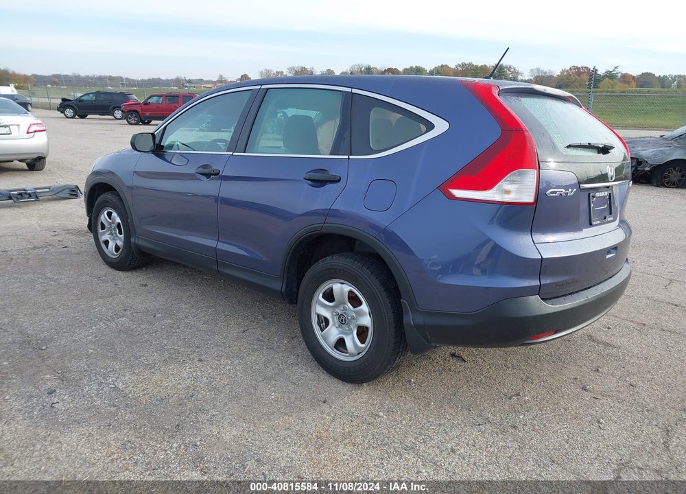 2013 HONDA CR-V VIN: 2HKRM4H30DH651381