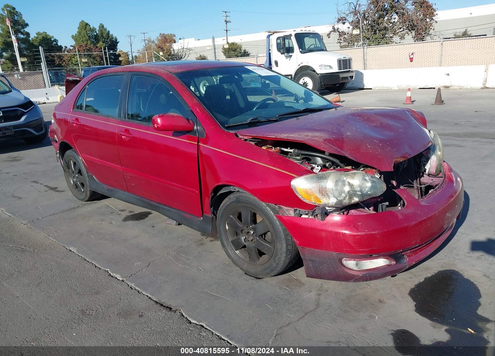 2007 TOYOTA COROLLA S VIN: 2T1BR30E27C744856