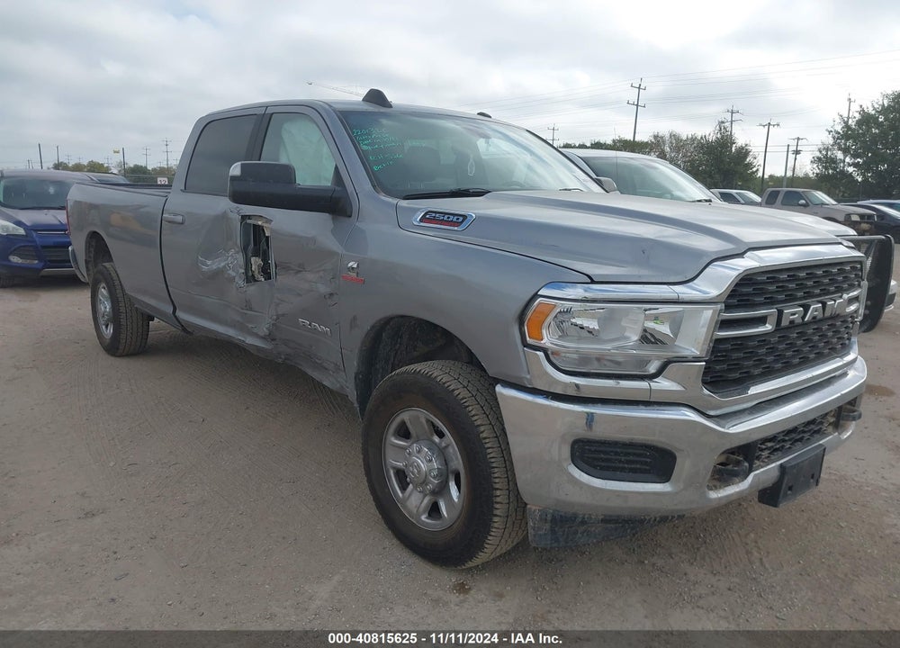 2022 RAM 2500 BIG HORN 4X4 8' BOX VIN: 3C6UR5JL5NG123834
