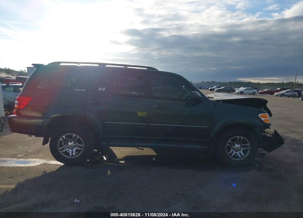 2004 TOYOTA SEQUOIA LIMITED V8 VIN: 5TDZT38A64S216452