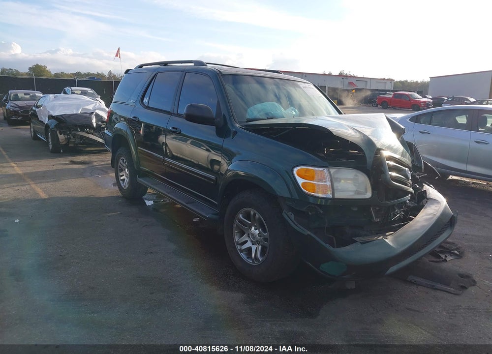 2004 TOYOTA SEQUOIA LIMITED V8 VIN: 5TDZT38A64S216452