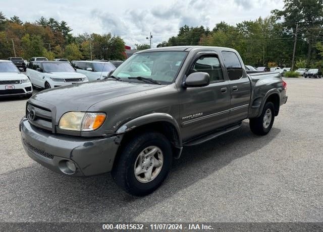 2003 TOYOTA TUNDRA ACCESS CAB LIMITED VIN: 5TBBT48173S379867