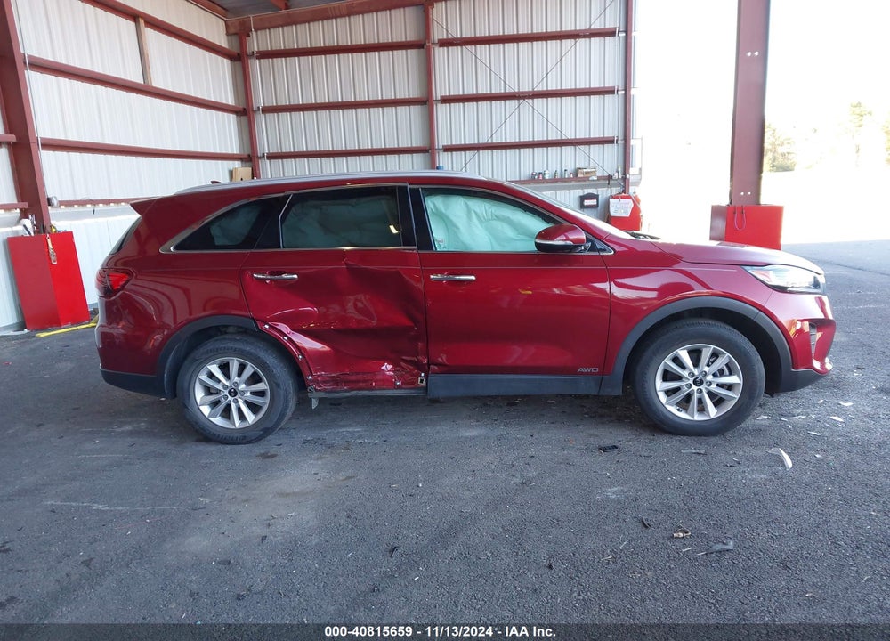 2019 KIA SORENTO 2.4L LX VIN: 5XYPGDA3XKG566447