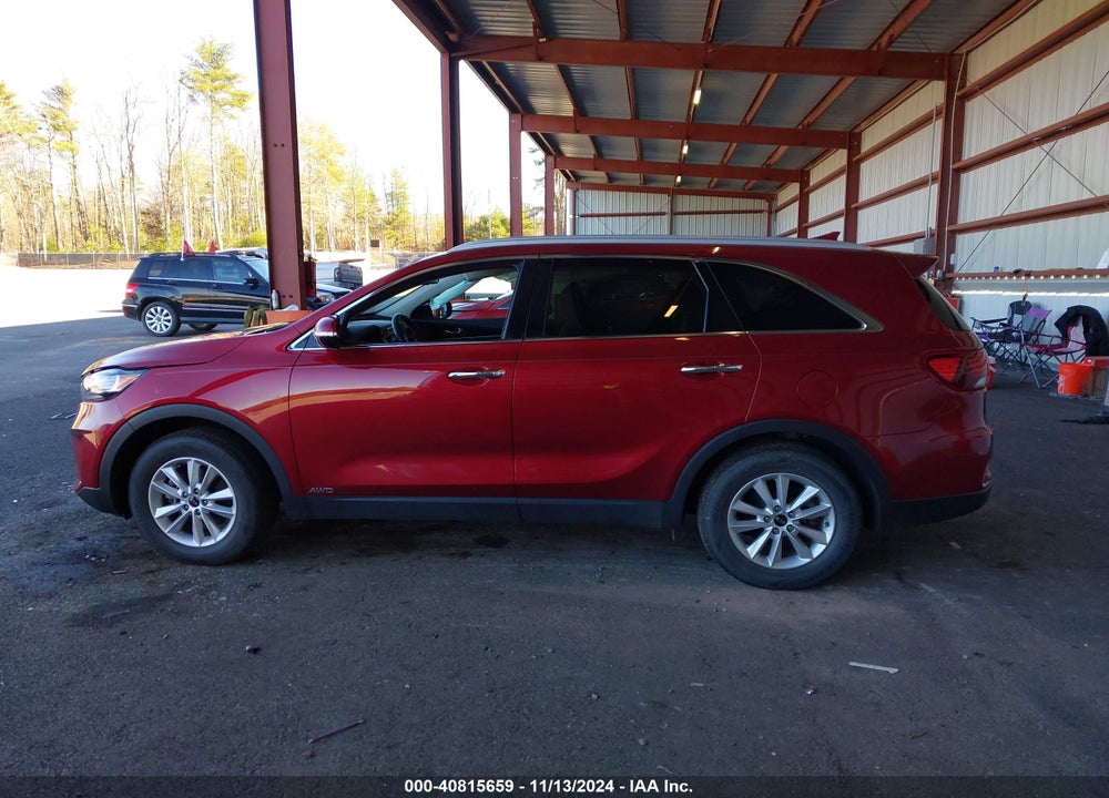 2019 KIA SORENTO 2.4L LX VIN: 5XYPGDA3XKG566447