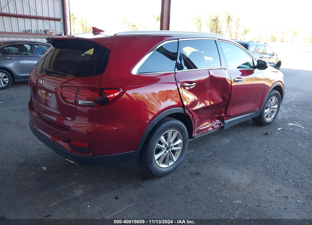 2019 KIA SORENTO 2.4L LX VIN: 5XYPGDA3XKG566447