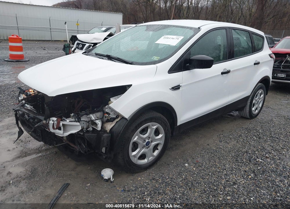 2017 FORD ESCAPE S VIN: 1FMCU0F73HUA27280