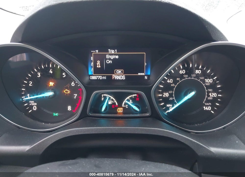 2017 FORD ESCAPE S VIN: 1FMCU0F73HUA27280