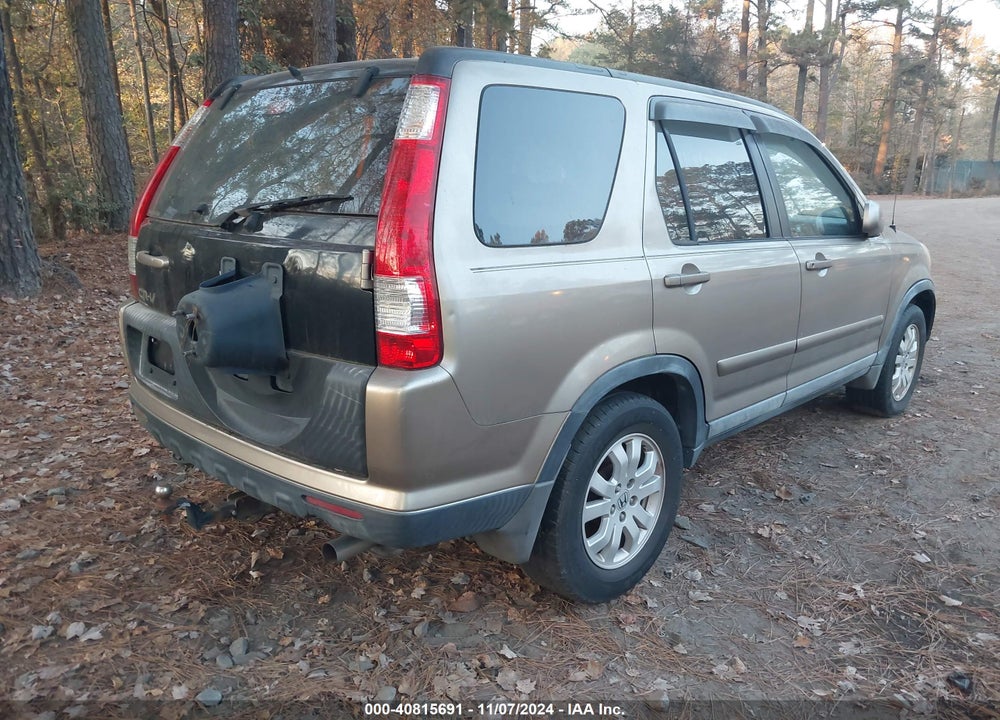 2006 HONDA CR-V SE VIN: SHSRD789X6U402568