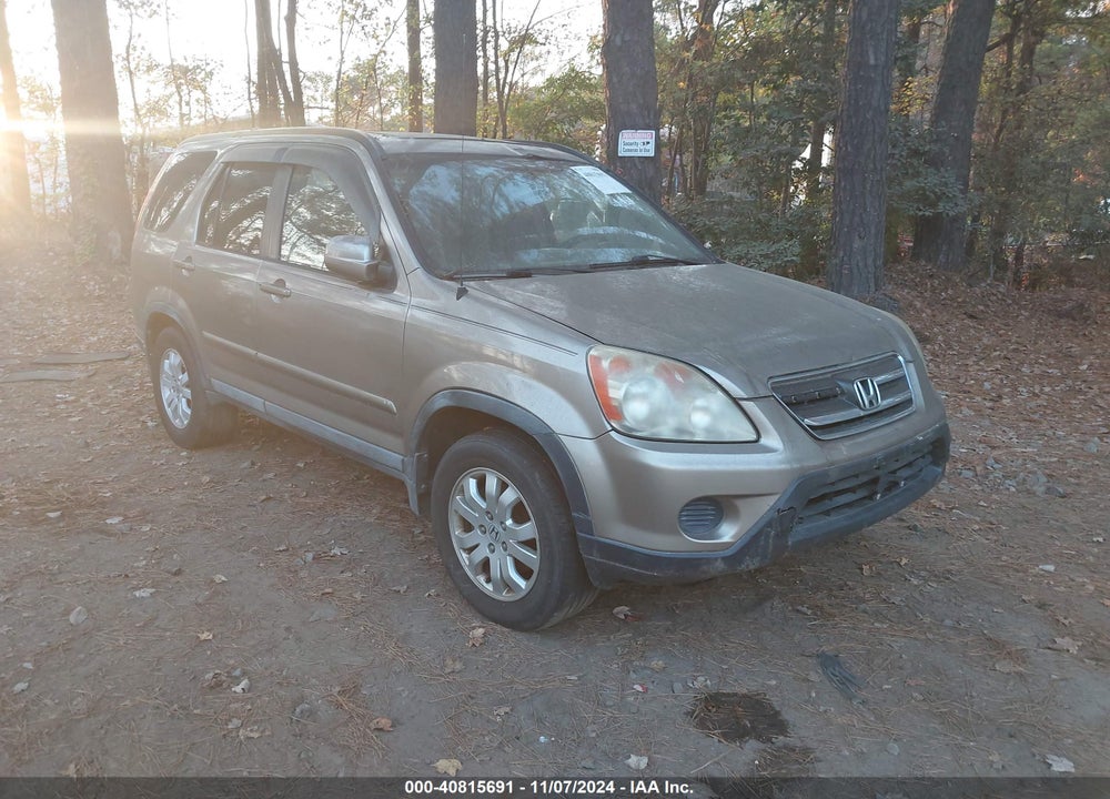 2006 HONDA CR-V SE VIN: SHSRD789X6U402568