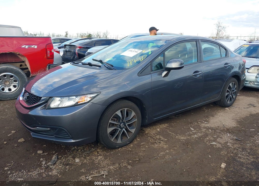 2013 HONDA CIVIC EX VIN: 19XFB2F8XDE091188