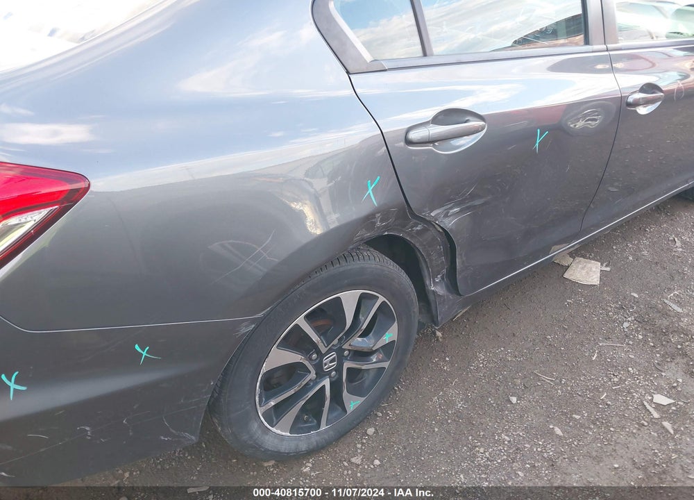 2013 HONDA CIVIC EX VIN: 19XFB2F8XDE091188