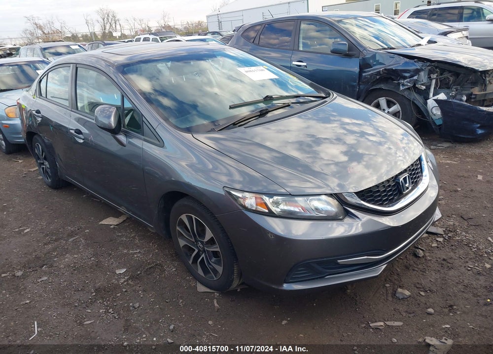 2013 HONDA CIVIC EX VIN: 19XFB2F8XDE091188