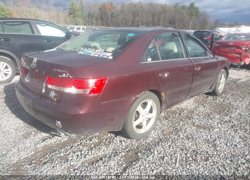 2006 HYUNDAI SONATA GLS V6/LX V6 VIN: 5NPEU46F46H019546