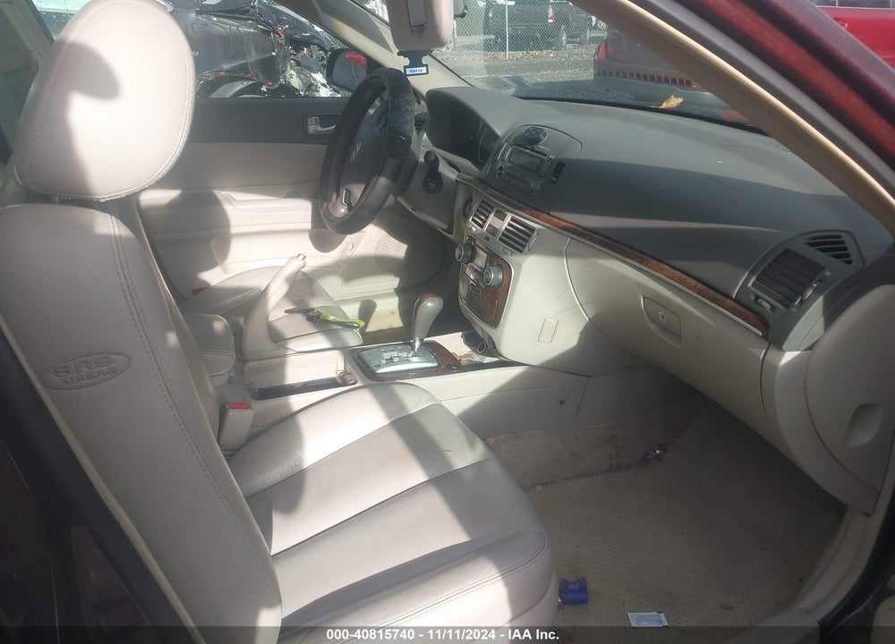 2006 HYUNDAI SONATA GLS V6/LX V6 VIN: 5NPEU46F46H019546