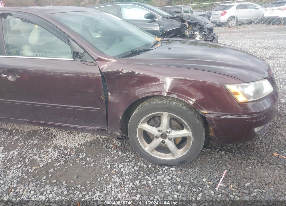 2006 HYUNDAI SONATA GLS V6/LX V6 VIN: 5NPEU46F46H019546