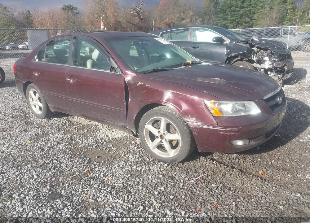 2006 HYUNDAI SONATA GLS V6/LX V6 VIN: 5NPEU46F46H019546