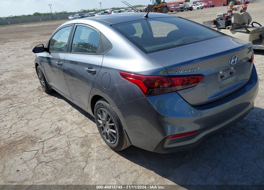 2019 HYUNDAI ACCENT SE VIN: 3KPC24A3XKE073992