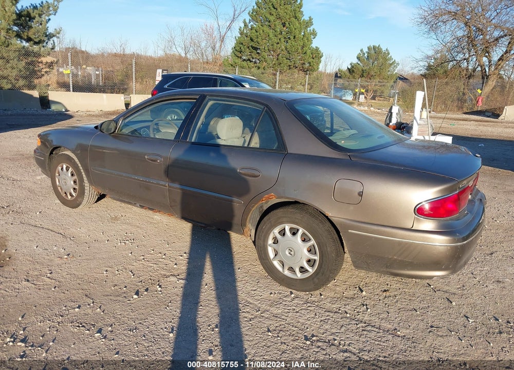 2003 BUICK CENTURY CUSTOM VIN: 2G4WS52J631109123